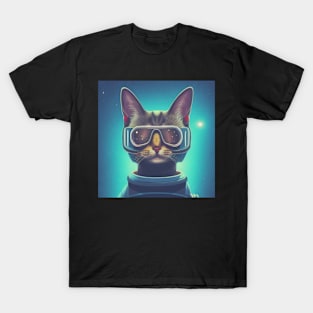 Cosmic Astronaut Cat T-Shirt